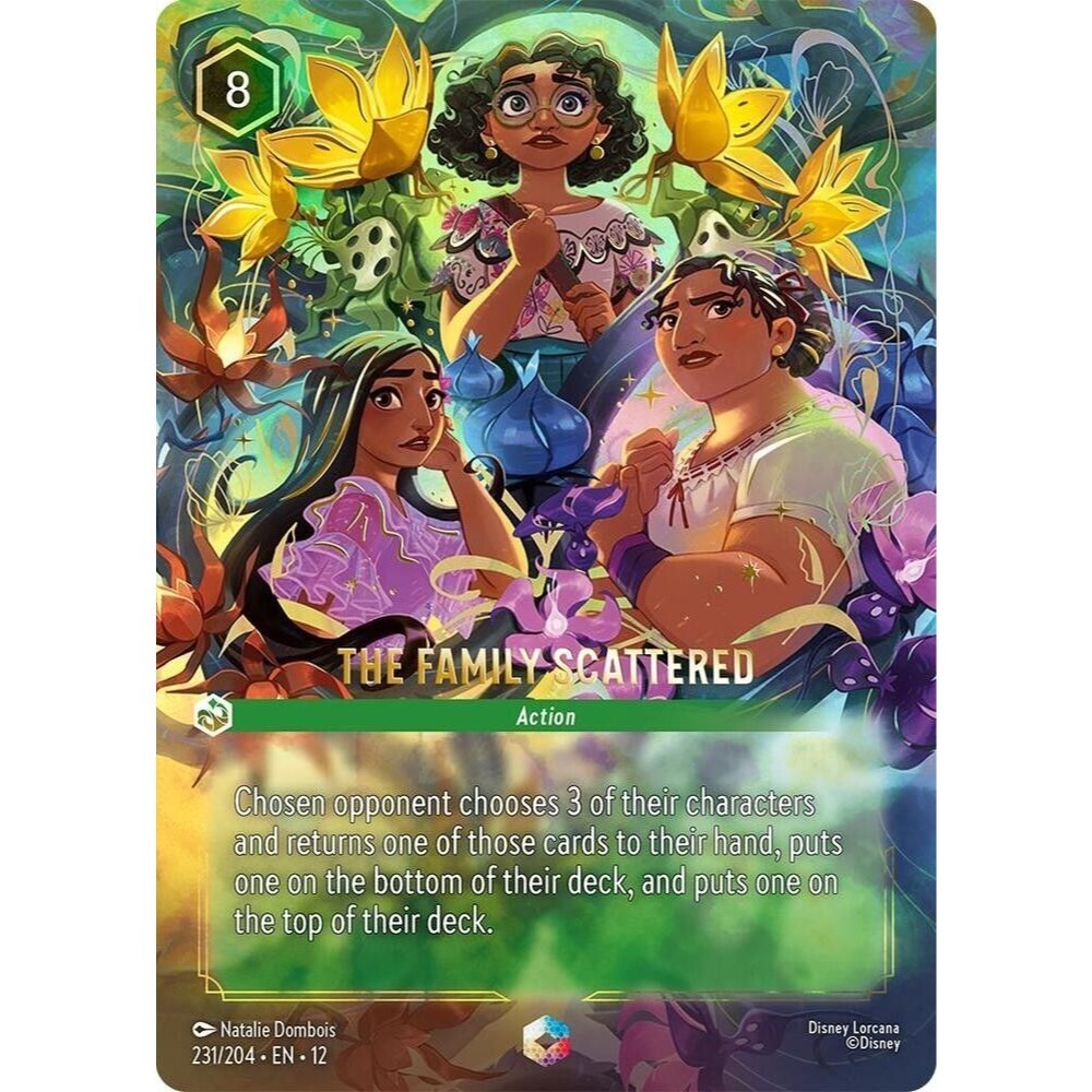 Disney Lorcana The Family Scattered Wilds Unknown Enchanted Rare Encanto